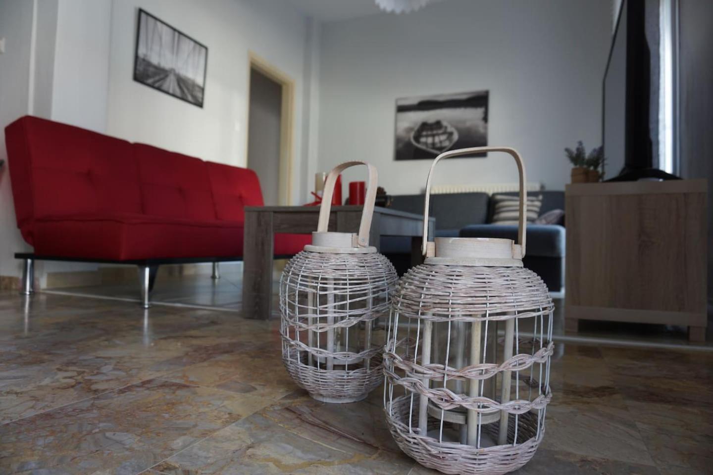 Seaside Family Apartment In Paralia Dionisiou Buitenkant foto